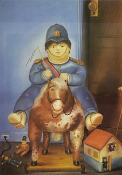 Fernando Botero Werke - Pedro zu Pferd Fernando Botero